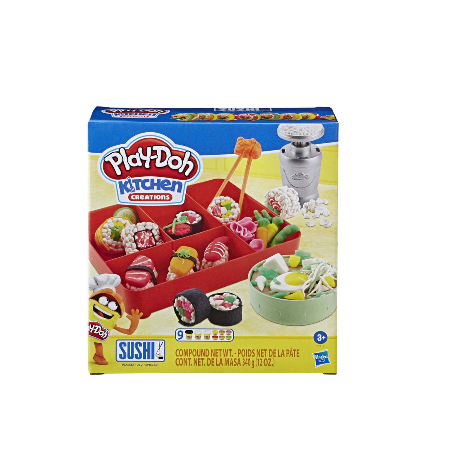Bé Tập Làm Sushi Playdoh E7915