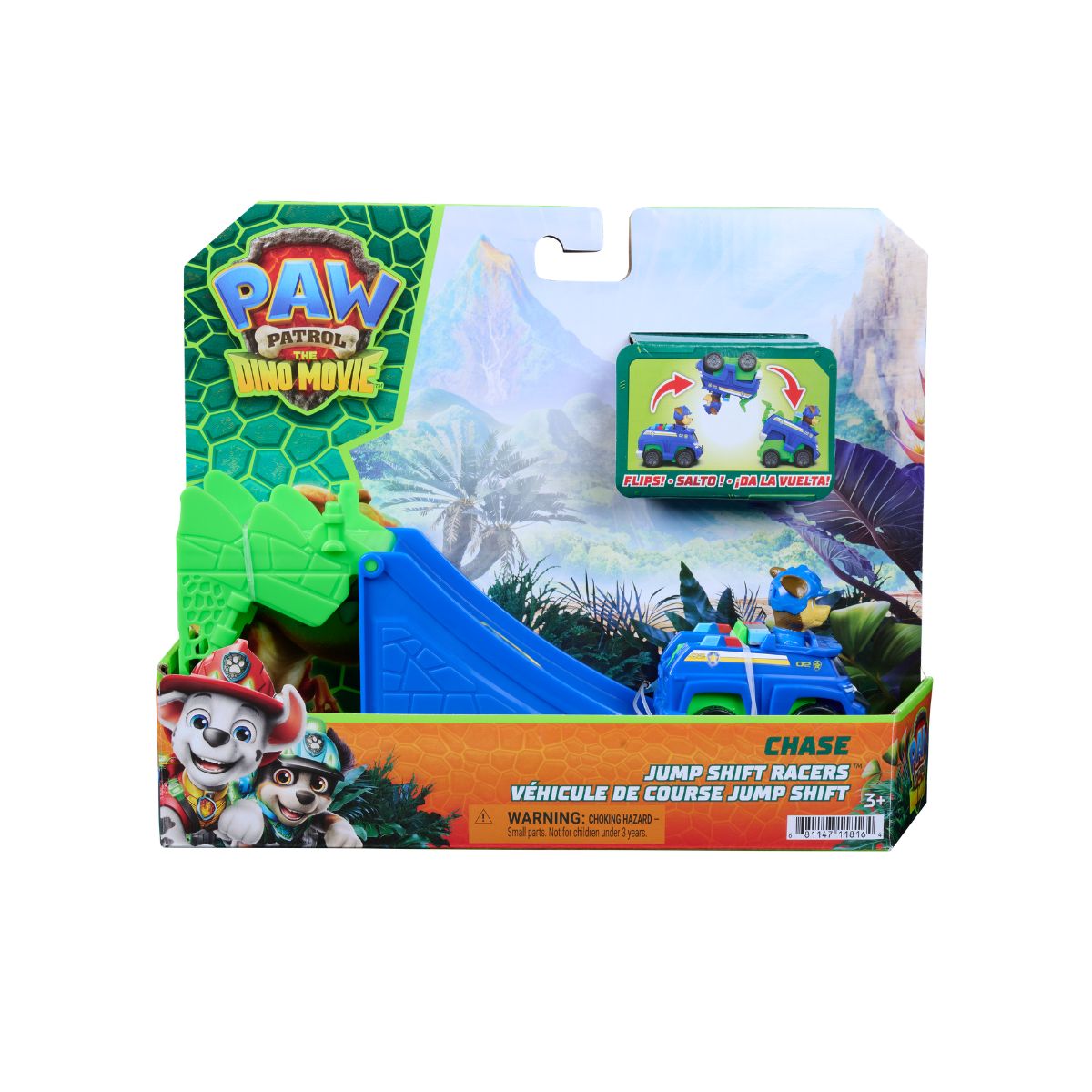 Dino Mini 360° Rotating Rescue Team Toy PAW Patrol 6076219 – Random Assortment 