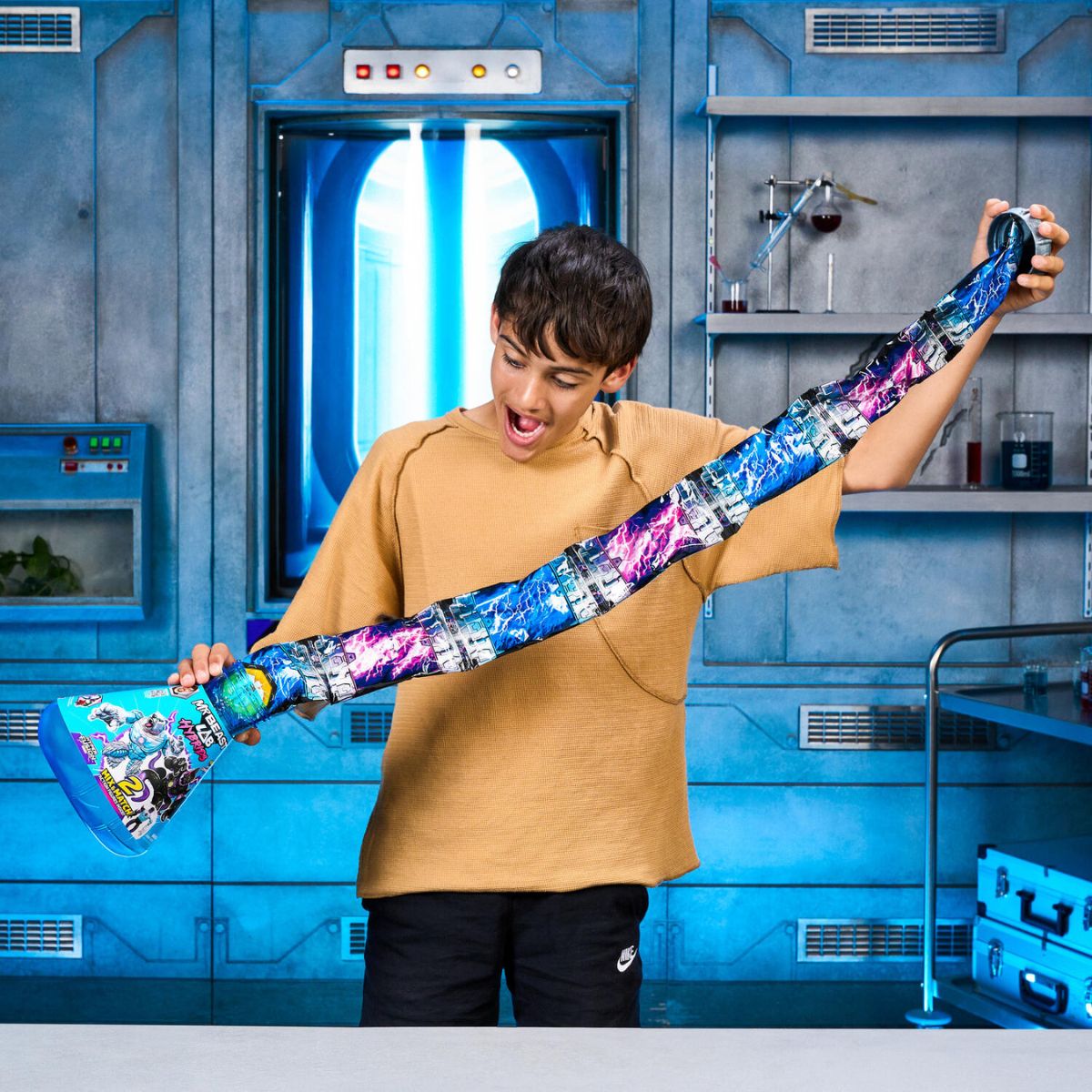 MRBEAST LAB Hybrids Wave 2 Test Tube Toy – 2 Hybrid Creatures 24906