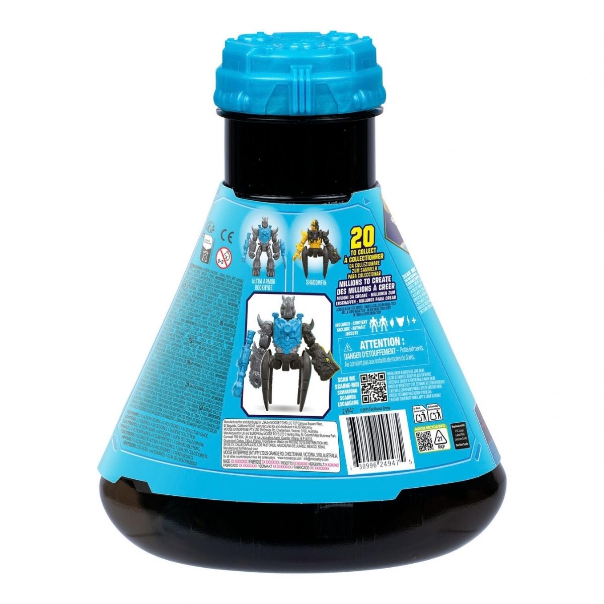 Đồ Chơi Bình Thí Nghiệm Hybrids - Panthar Vs Shadowcoil MRBEAST LAB 24946