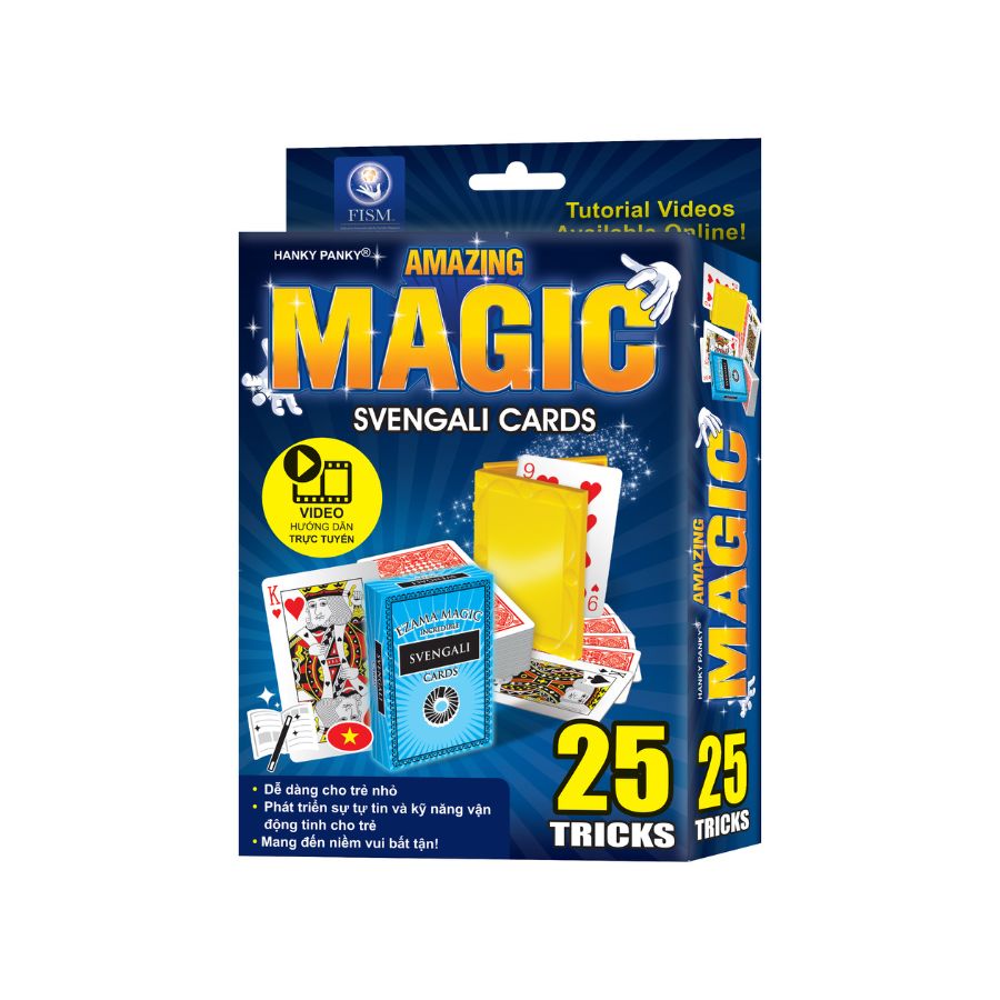 Bộ Happy Magic 25 Trò Ảo Thuật Cùng Những Lá Bài Bất Ngờ Hanky Panky Hp1540