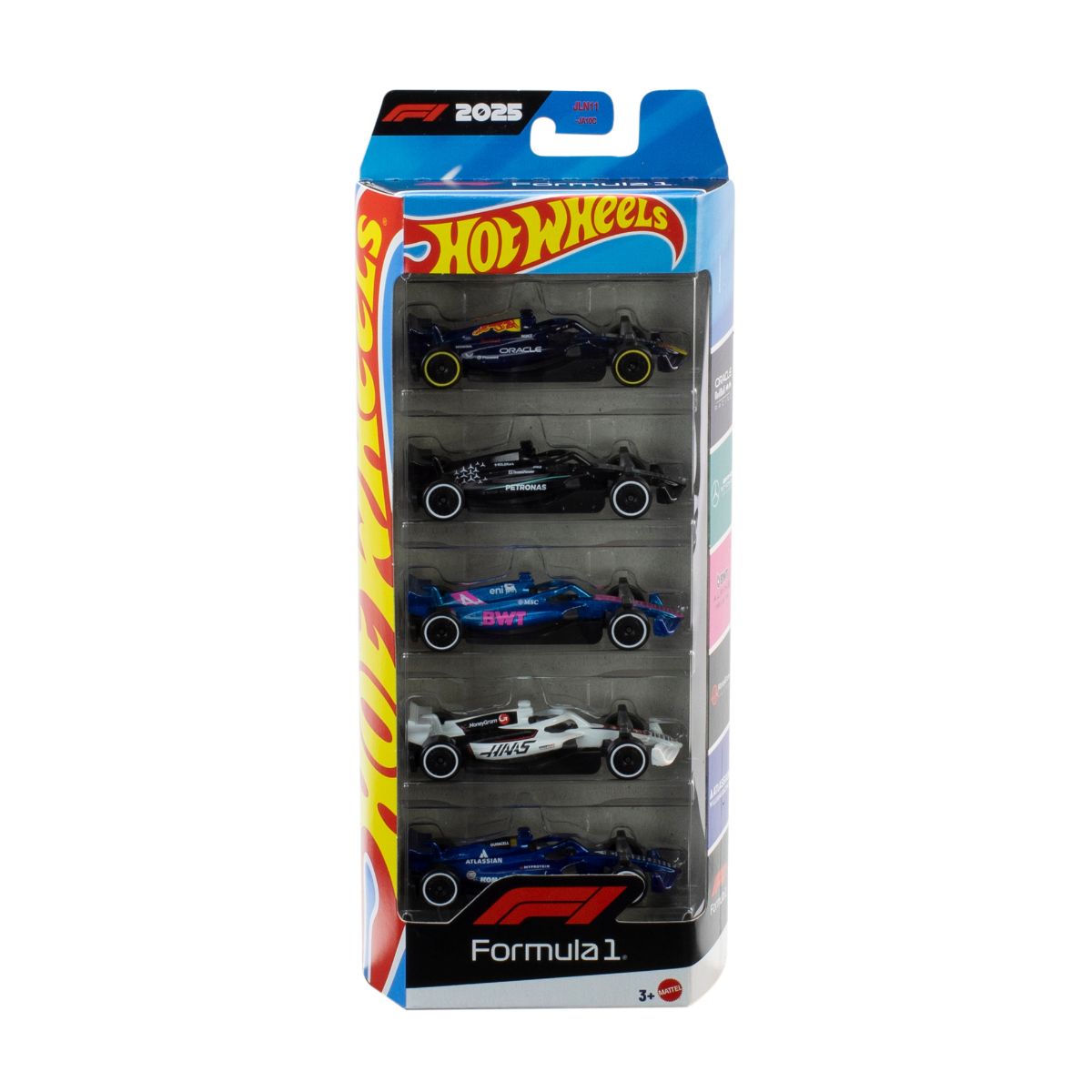 HOT WHEELS F1 Racing Supercars – 5-Pack - JLN11