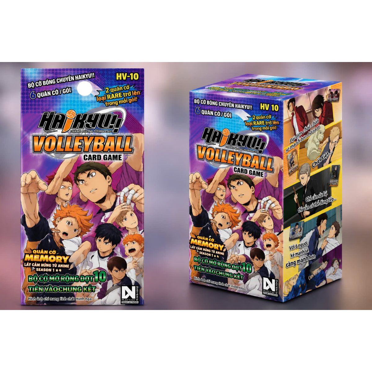Đồ Chơi Bộ Cờ Bóng Chuyền Haikyu Bộ Cờ Mở Rộng Đợt 10 Tiến Vào Chung Kết TRADING CARD HV-10