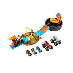 Bộ Đấu Trường - Thử Thách Địa Hình Bánh Xe MONSTER TRUCKS HHY74