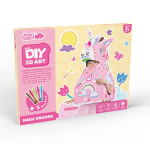 bo-diy-lap-rap-mo-hinh-3d-magic-unicorn-cleverhippo-cjp02