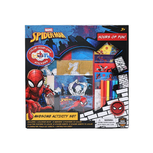 bo-diy-standee-sticker-va-but-mau-spider-man-red-ridge-100704