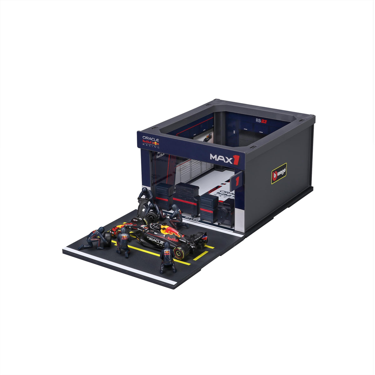 Đồ Chơi Bộ Đồ Chơi 1:43 Oracle Red Bull Racing RB21 (2025) MAISTO 01-18-38459