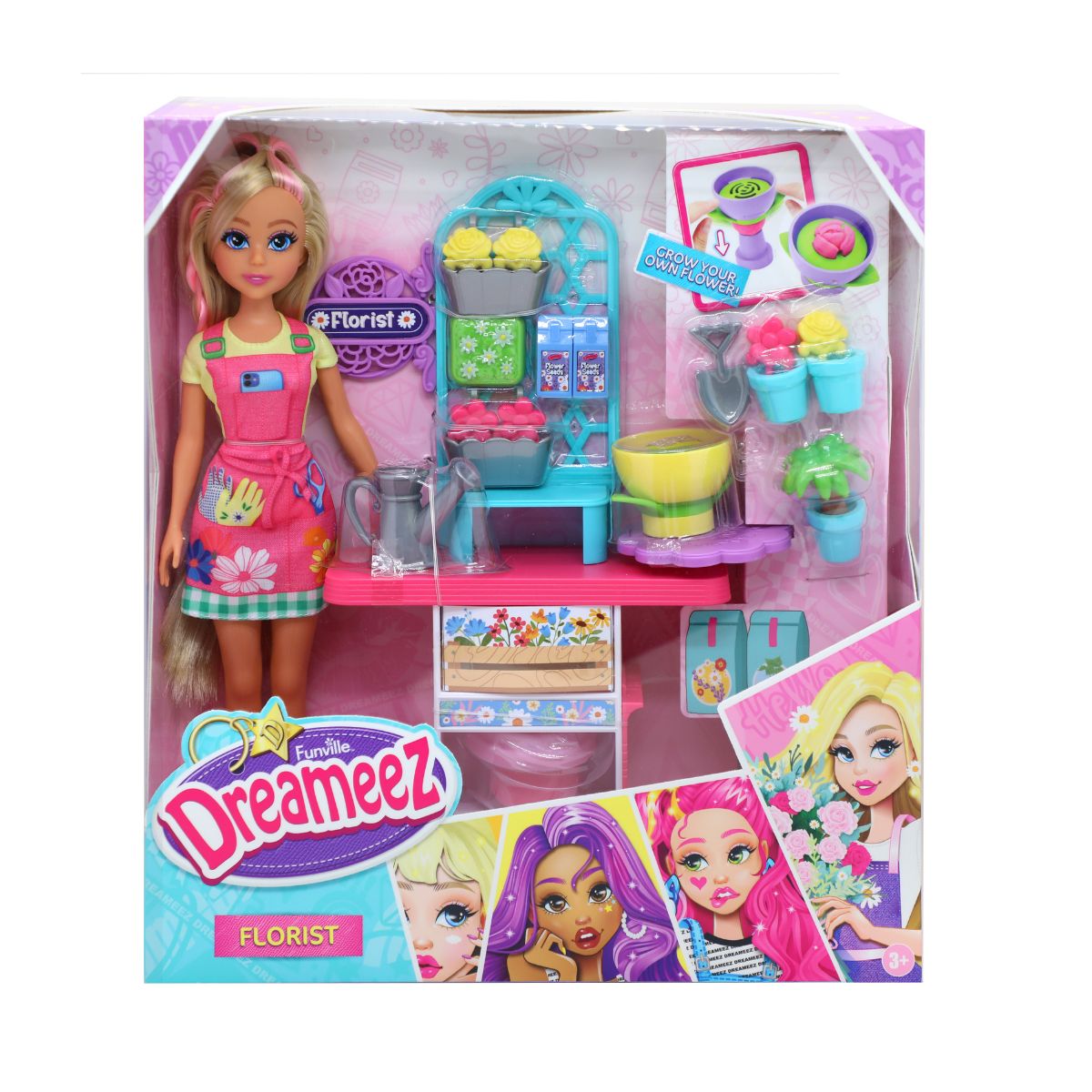 Dreameez Doll Toy Set Fresh Flower Shop
