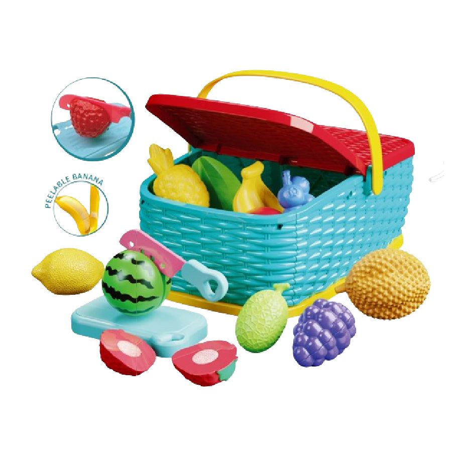 Bộ Đồ Chơi Giỏ Picnic Trái Cây Nhiệt Đới SWEET HEART SH666-96