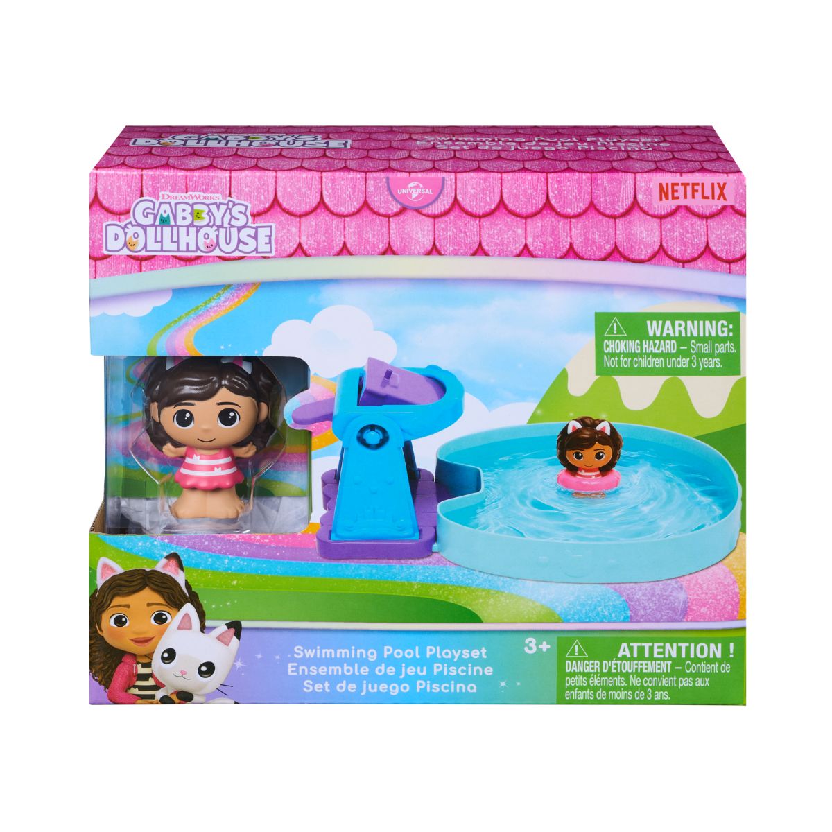 Bộ Đồ Chơi Mini Gabby - Tiệc Hồ Bơi GABBY DOLLHOUSE 20159349/6077307