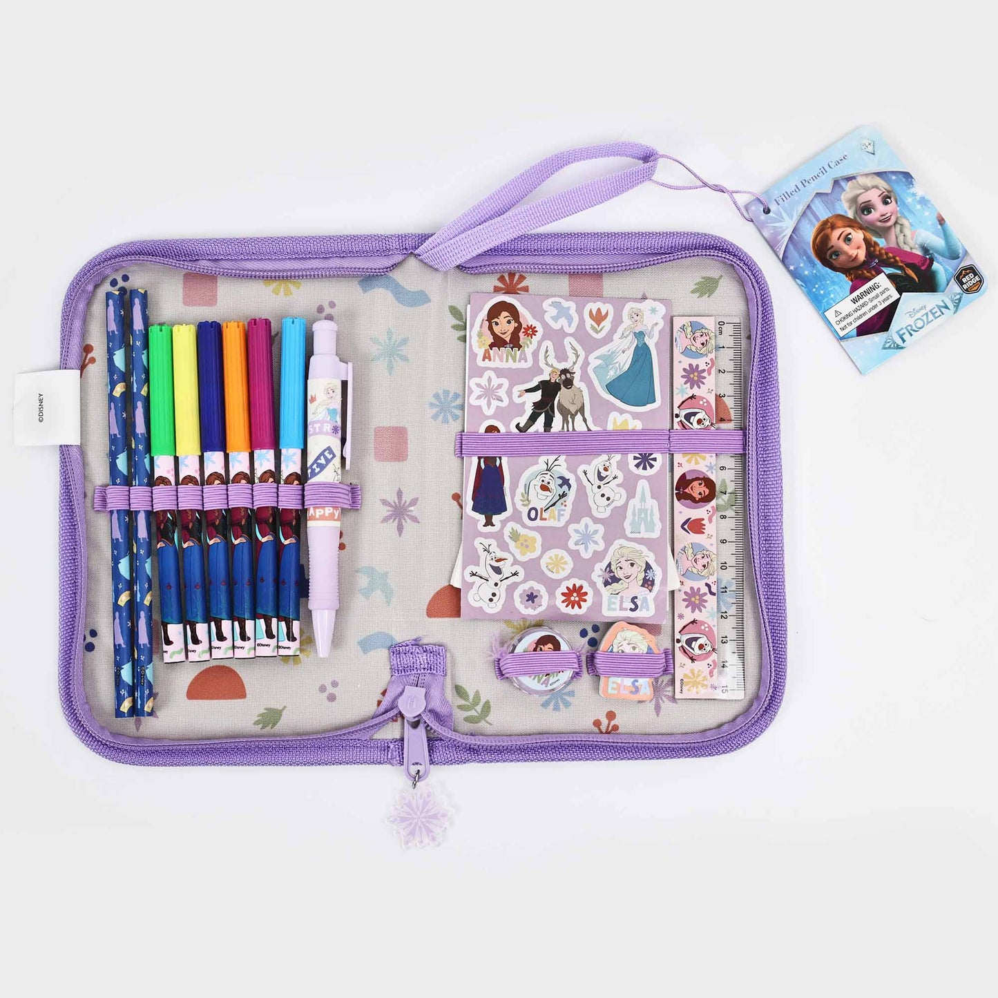 Bộ Đồ Dùng Học Tập Kèm Bút Màu Disney Frozen RED RIDGE 100892