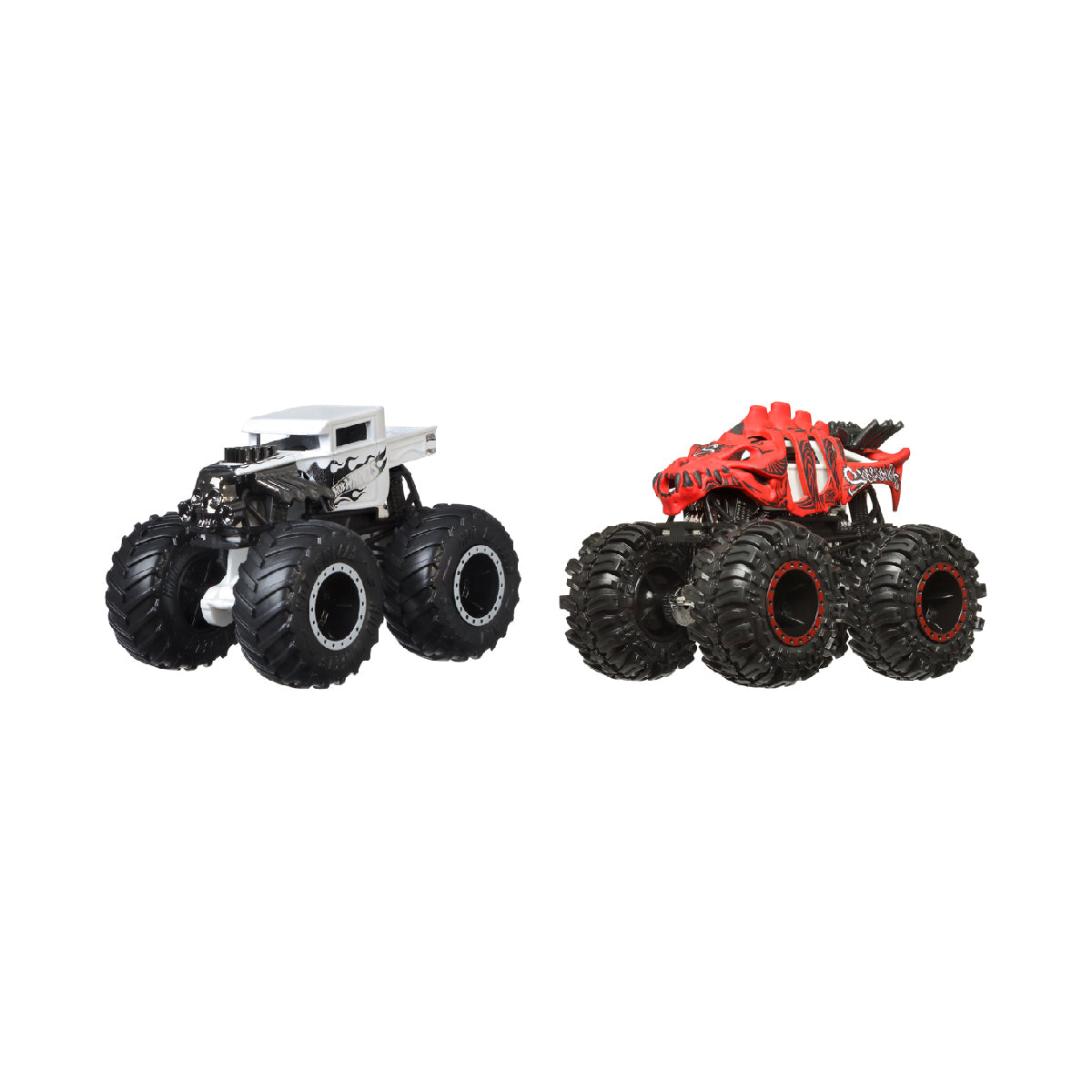 Bộ Đôi Siêu Xe Tải Bad To The Bone Hot Wheels MONSTER TRUCKS FYJ64