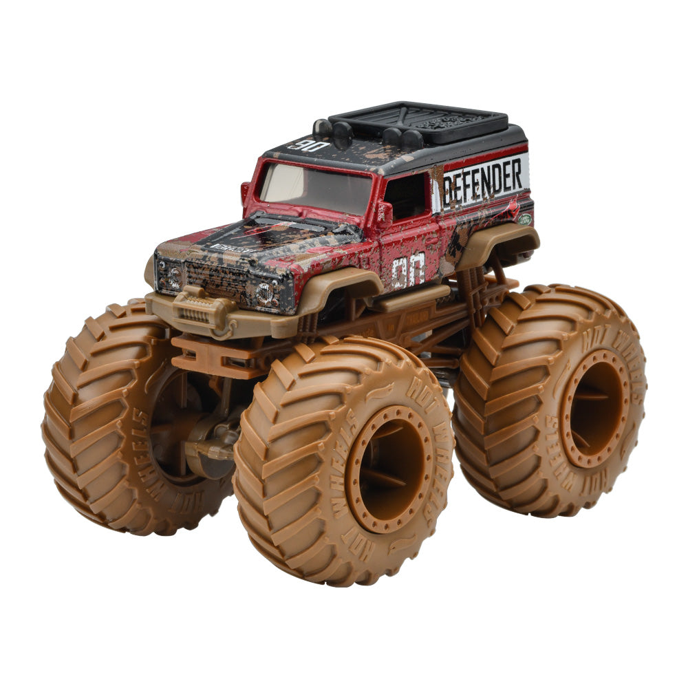 Bộ Đôi Monster Trucks - Siêu Xe Tải Mud Racing Hot Wheels FYJ64