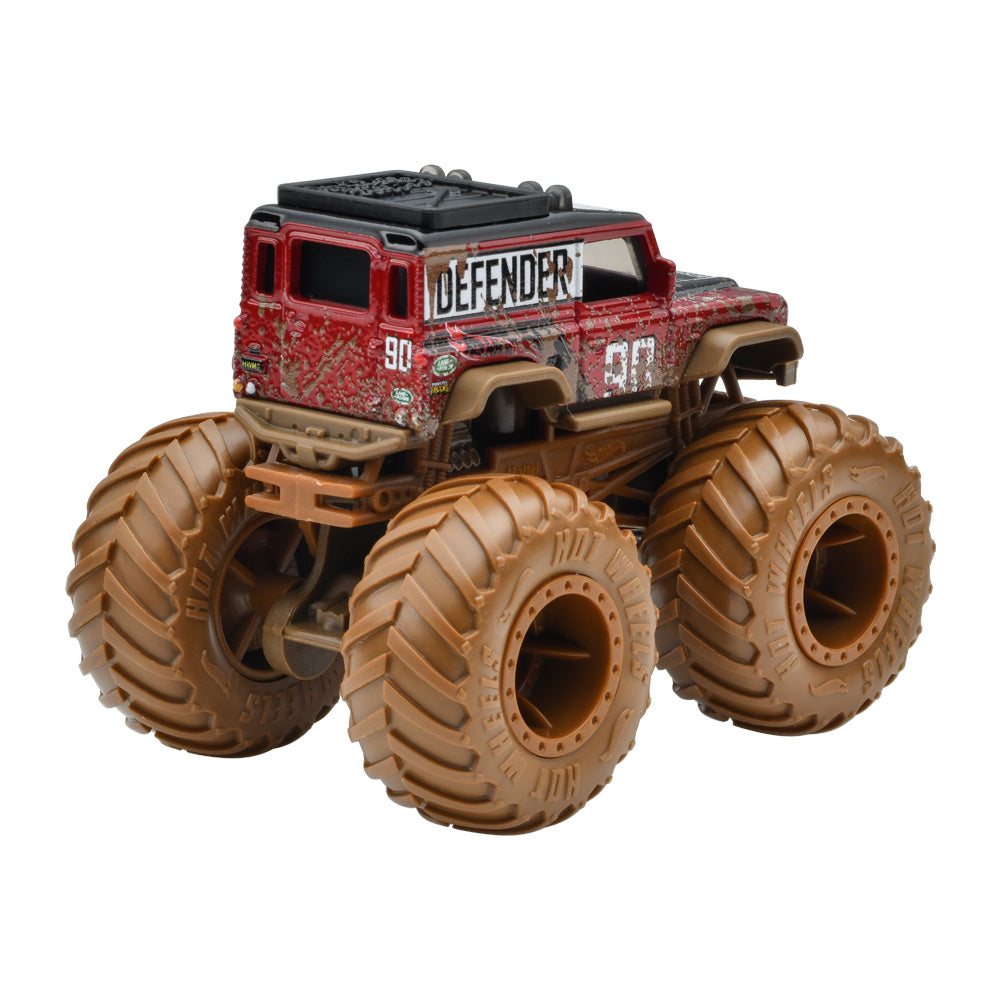 Bộ Đôi Monster Trucks - Siêu Xe Tải Mud Racing Hot Wheels FYJ64