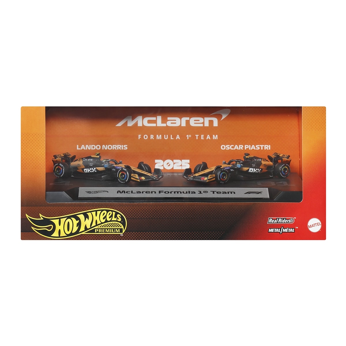 Đồ Chơi Bộ Đôi Siêu Xe Đua F1 Set 1 McLaren HOT WHEELS JMM91/JMM89