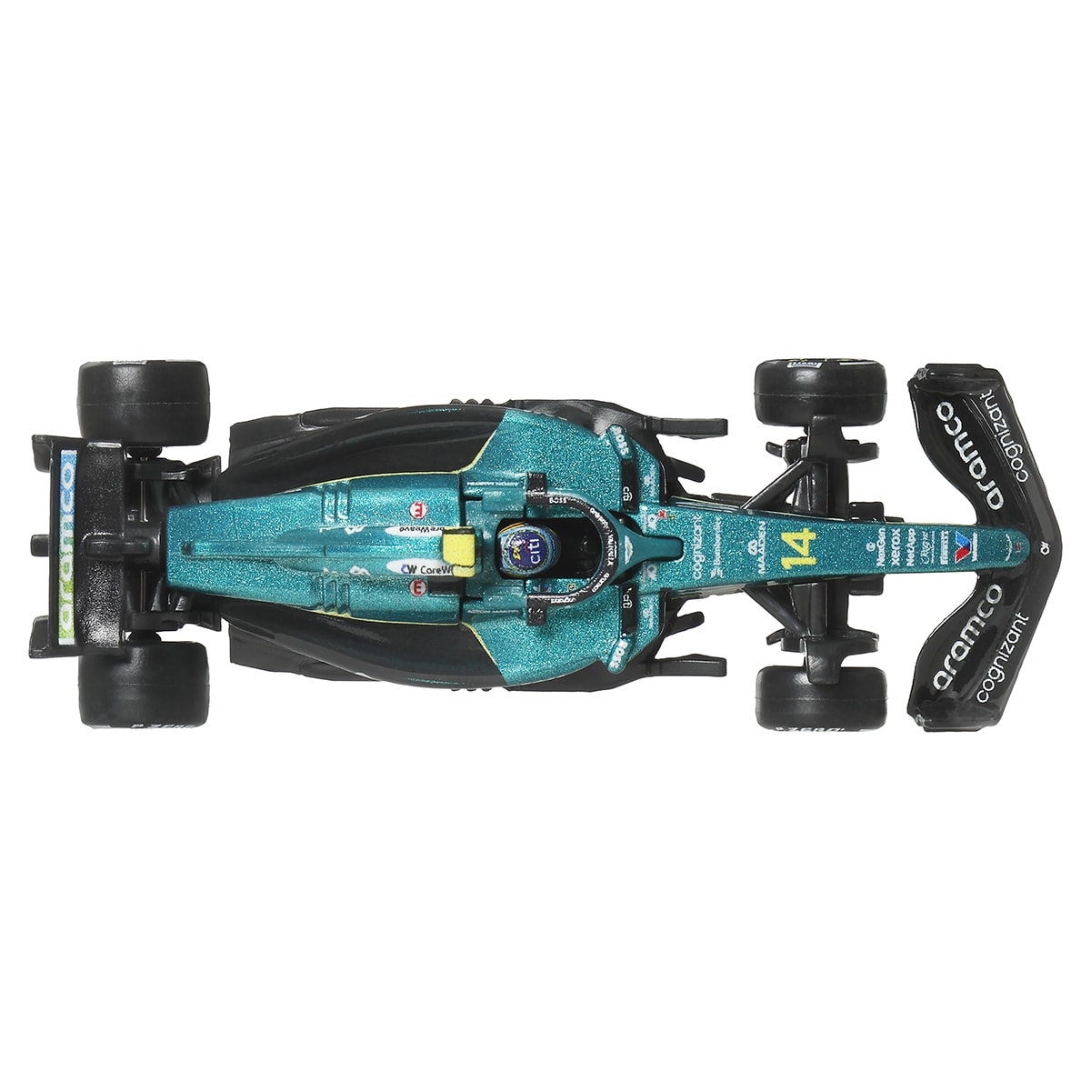 Đồ Chơi Bộ Đôi Siêu Xe Đua F1 Set 10 Aston Martin HOT WHEELS JMN00/JMM89