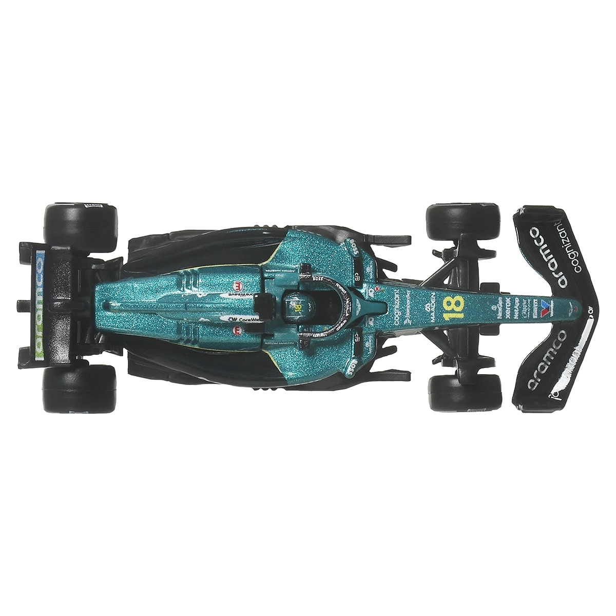 Đồ Chơi Bộ Đôi Siêu Xe Đua F1 Set 10 Aston Martin HOT WHEELS JMN00/JMM89