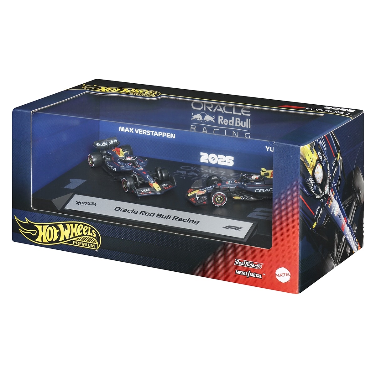 Đồ Chơi Bộ Đôi Siêu Xe Đua F1 Set 5 Oracle Red Bull HOT WHEELS JMM95/JMM89