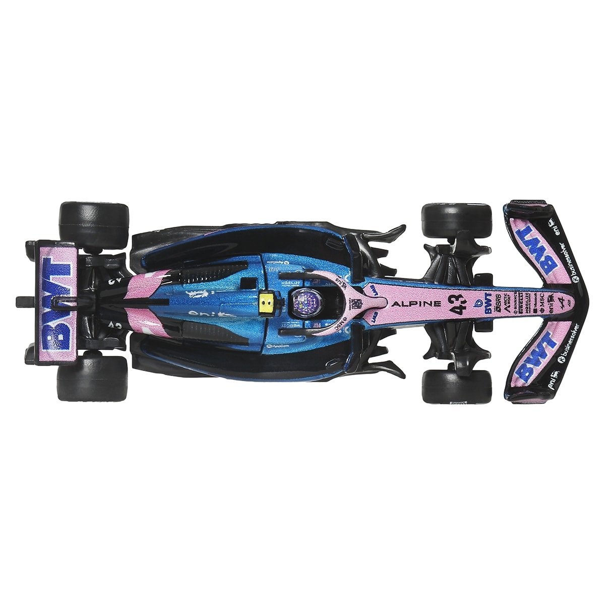 Đồ Chơi Bộ Đôi Siêu Xe Đua F1 Set 6 Alpine HOT WHEELS JMM96/JMM89