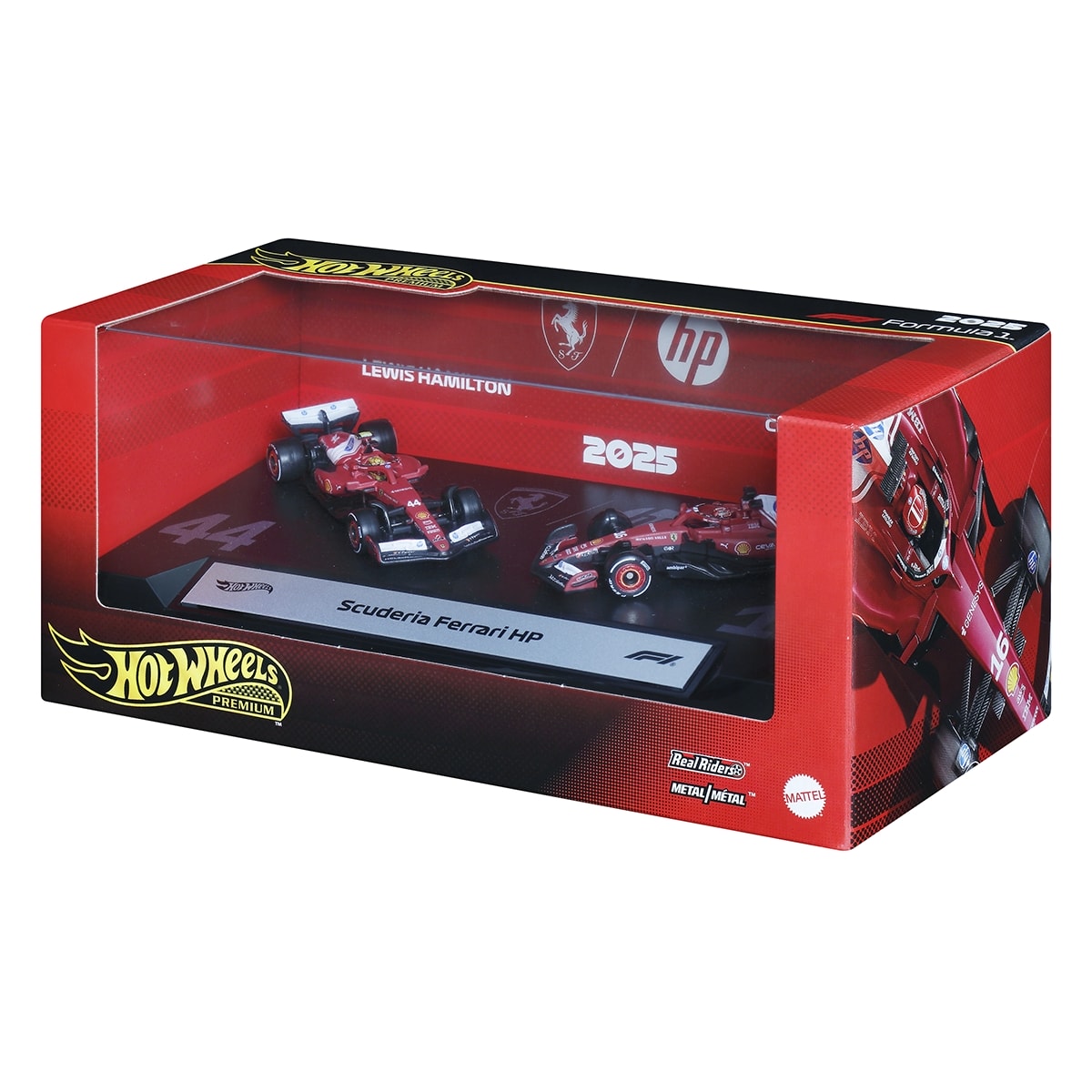 Đồ Chơi Bộ Đôi Siêu Xe Đua F1 Set 9 Ferrari HOT WHEELS JMM99/JMM89