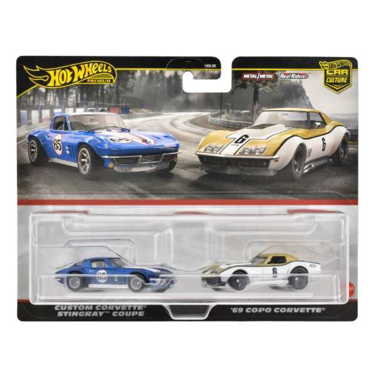 Bộ Đôi Siêu Xe Premiums 8 HOT WHEELS HBL96