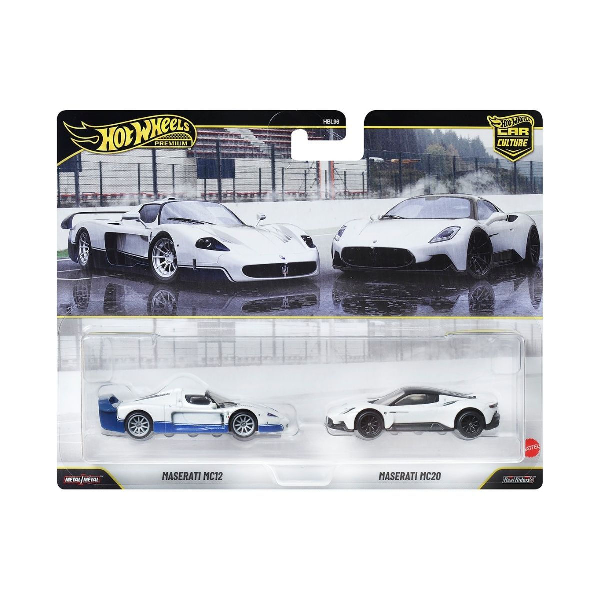 Premium Supercar Duo Toy - 2004 Maserati MC12 Hot Wheels JHW55/HBL96