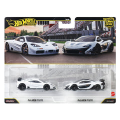Đồ Chơi Bộ Đôi Siêu Xe Premiums McLaren P1 GTR (NT) 2PK HOT WHEELS JHW52/HBL96