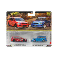 Hot Wheels Premiums Mitsubishi Lancer Twin Pack JHW46/HBL96