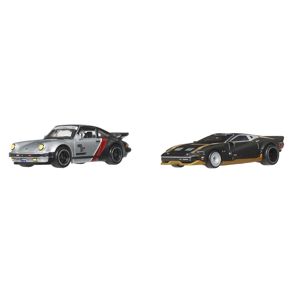 Đồ Chơi Bộ Đôi Siêu Xe Premiums Quadra Turbo-R V-Tech 2PK HOT WHEELS JHW53/HBL96