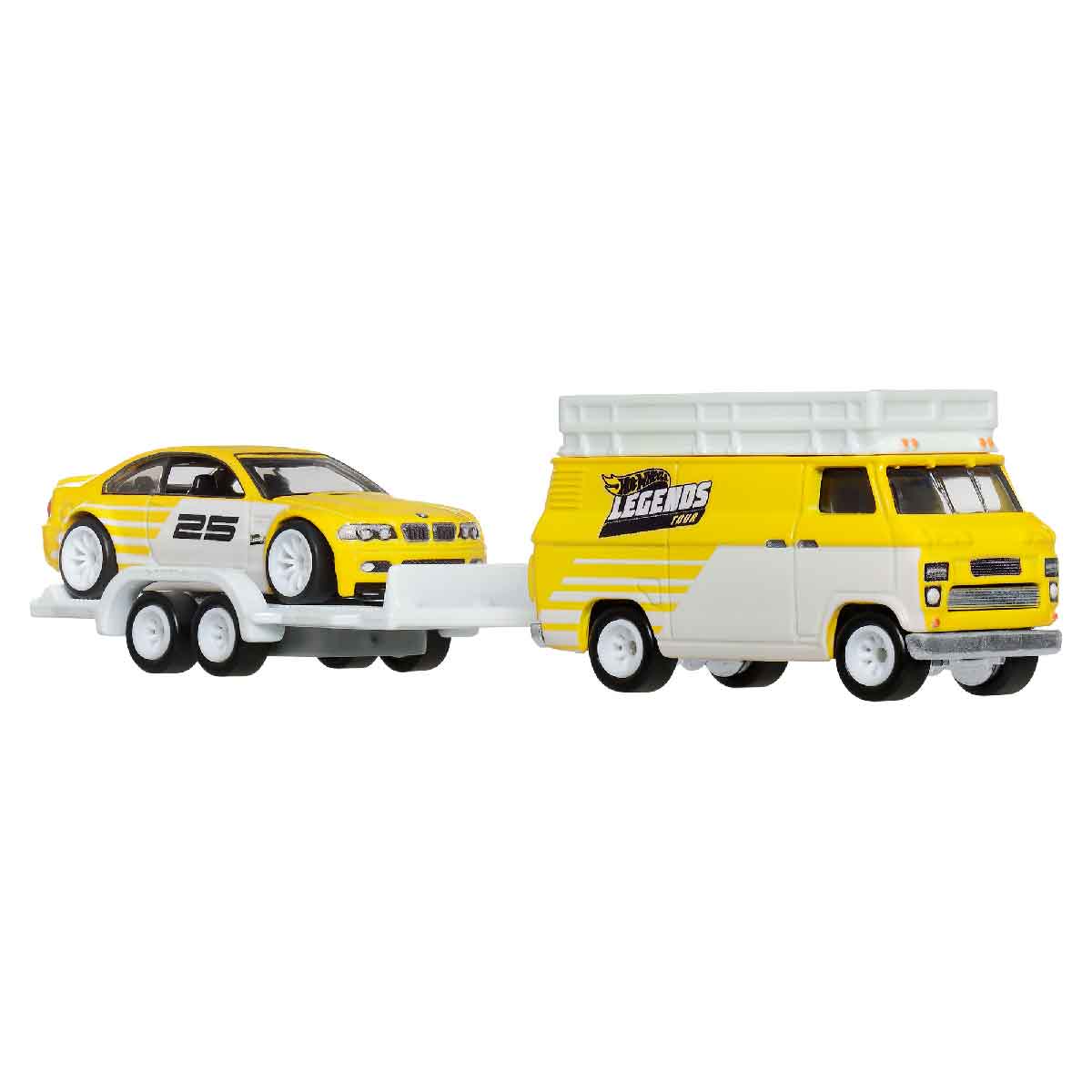 Đồ Chơi Mô Hình Bộ Đôi Siêu Xe LGNDS Team Transport HOT WHEELS JFM93