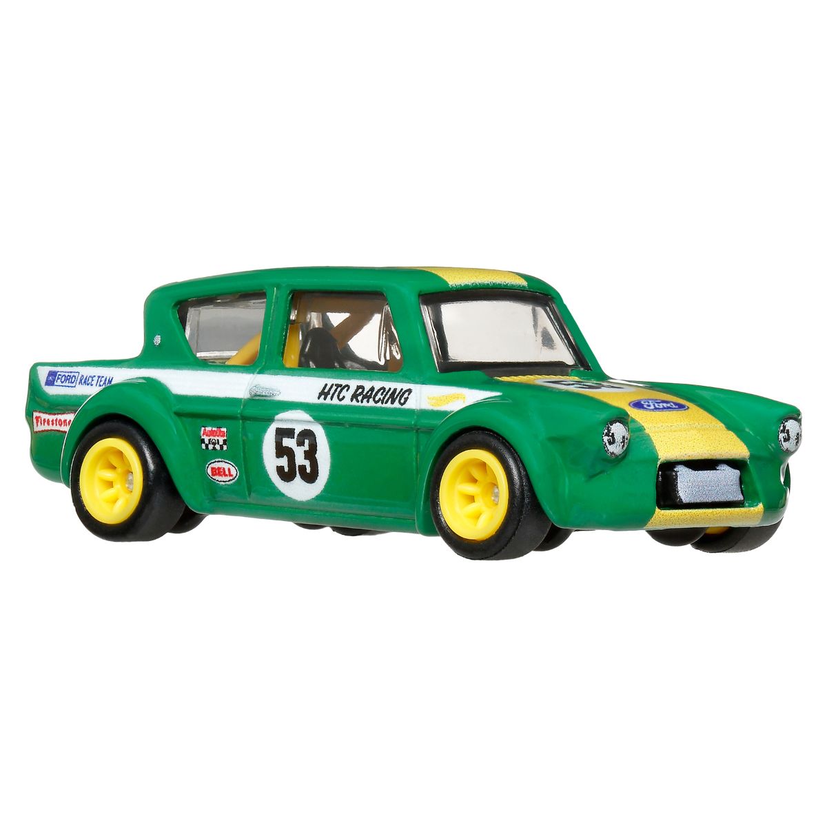 Đồ Chơi Bộ Đôi Siêu Xe Premiums 67 Ford Anglia Racer HOT WHEELS JHW50/HBL96