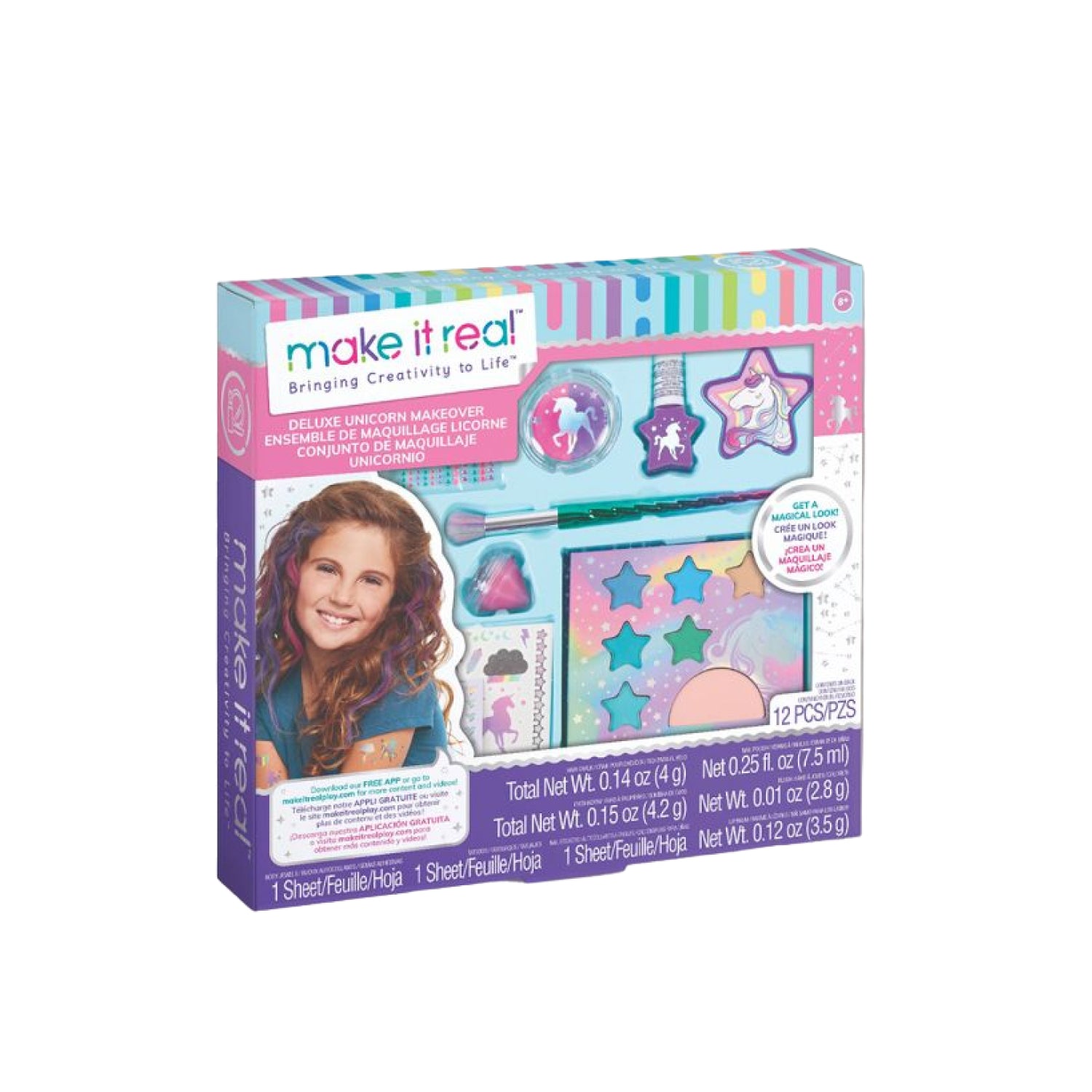 Bộ Dụng Cụ Trang Điểm Unicorn Make It Real 2461mira