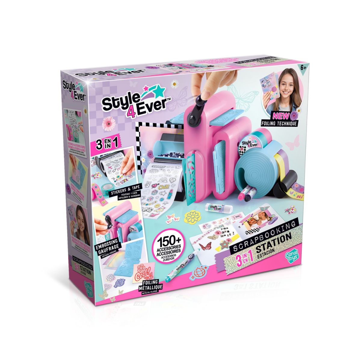 Bộ Dụng Cụ Trang Trí Sổ 3 Trong 1 STYLE4EVER OFG275