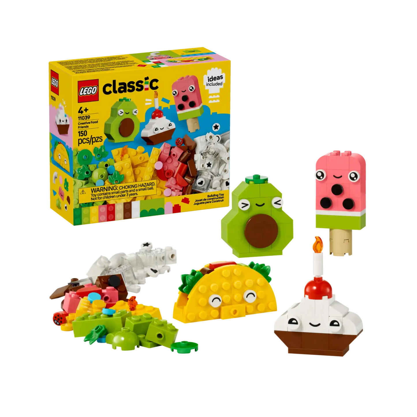 Đồ Chơi Lắp Ráp Bộ Gạch Chi Tiết Chủ Đề Ẩm Thực LEGO CLASSIC 11039