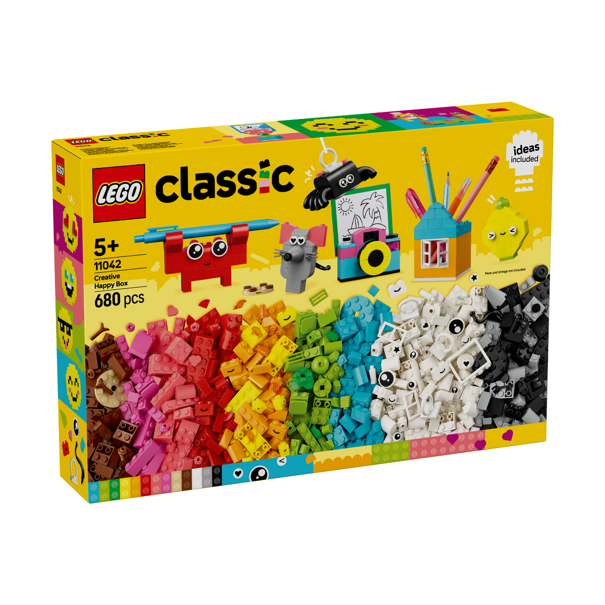 Đồ Chơi Lăp Ráp Bộ Gạch Chi Tiết Chủ Đề Hạnh Phúc LEGO CLASSIC 11042