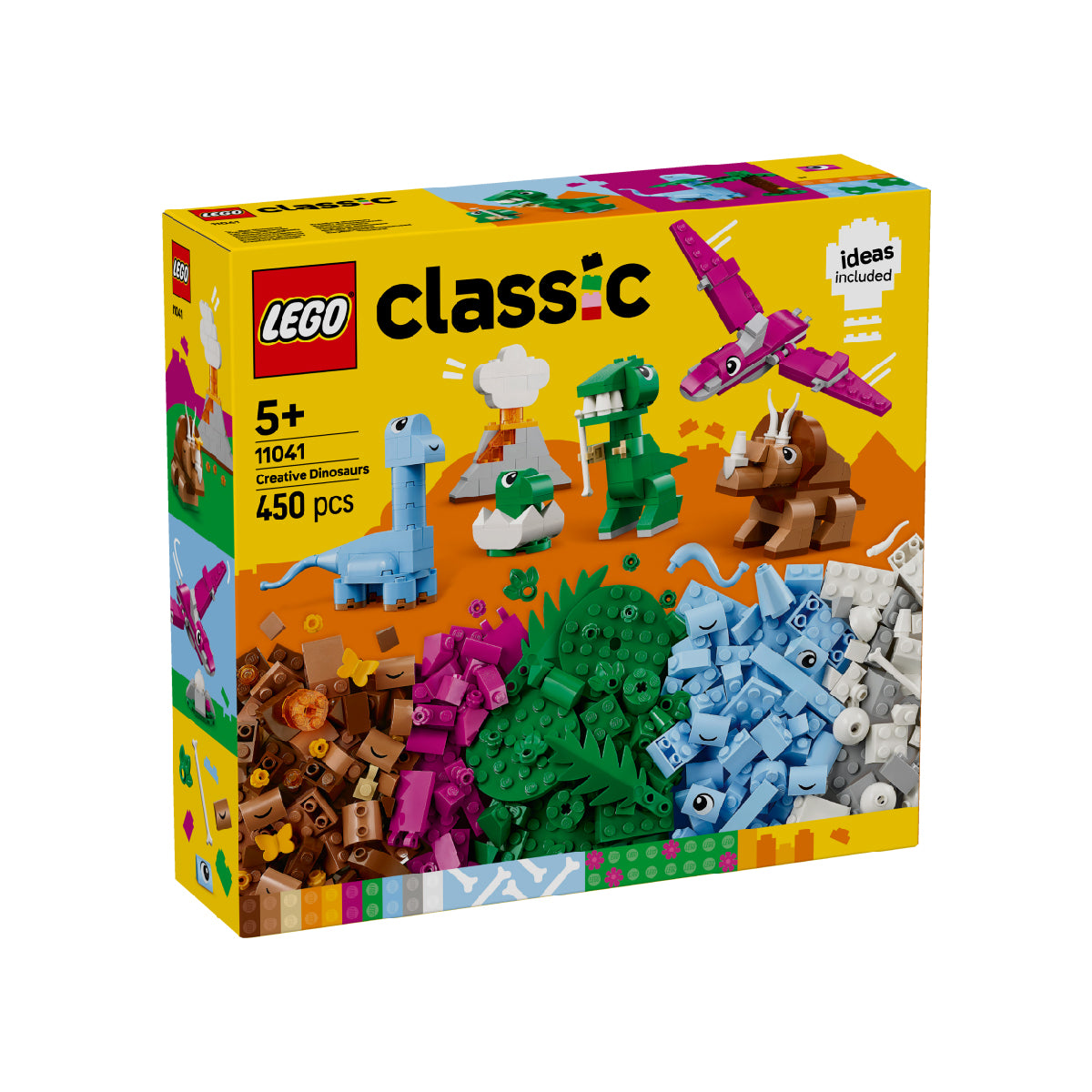 Đồ Chơi Lắp Ráp Bộ Gạch Chi Tiết Chủ Đề Khủng Long LEGO CLASSIC 11041