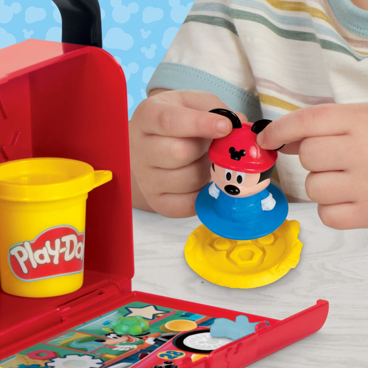 Đồ Chơi Bộ Khuôn Disney - Khu Garage Mickey Vui Nhộn PLAYDOH G3109/G2326
