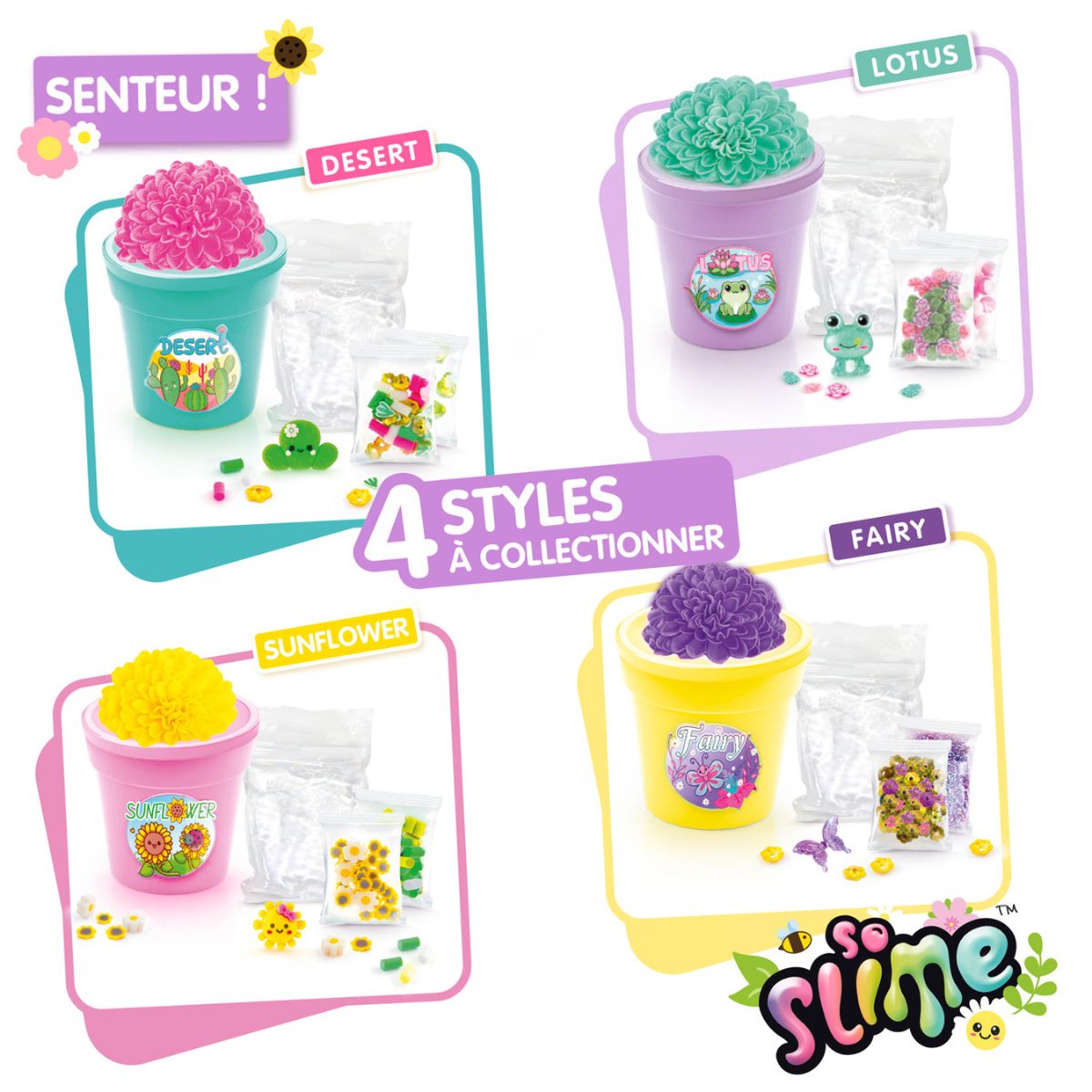 Đồ Chơi Bộ Làm Hoa Bằng Slime Thơm Ngát STYLE4EVER SSC417