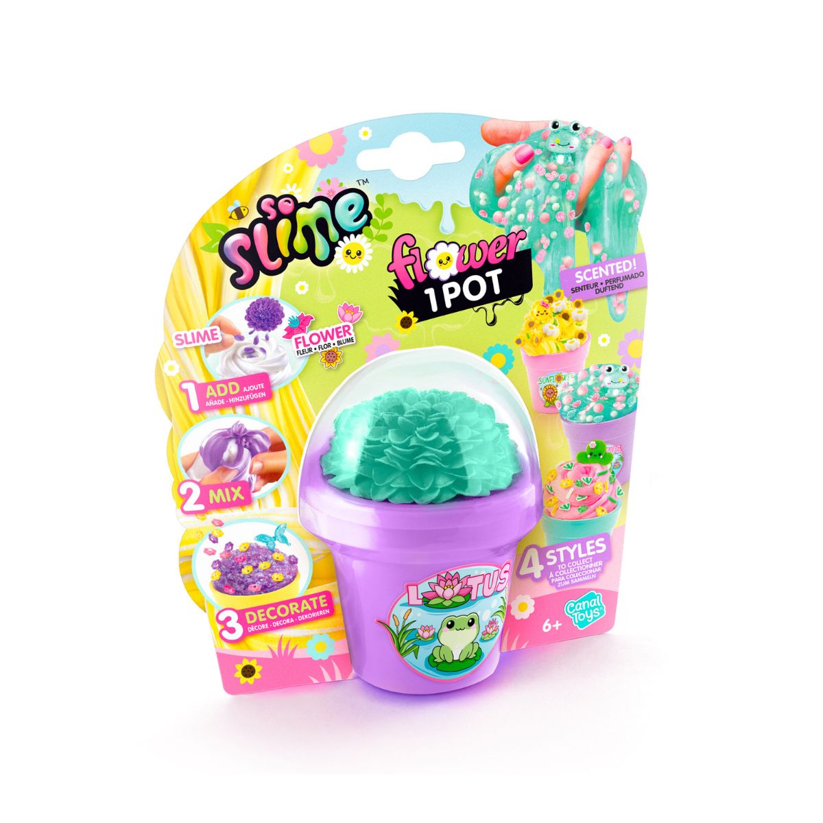 Đồ Chơi Bộ Làm Hoa Bằng Slime Thơm Ngát STYLE4EVER SSC417
