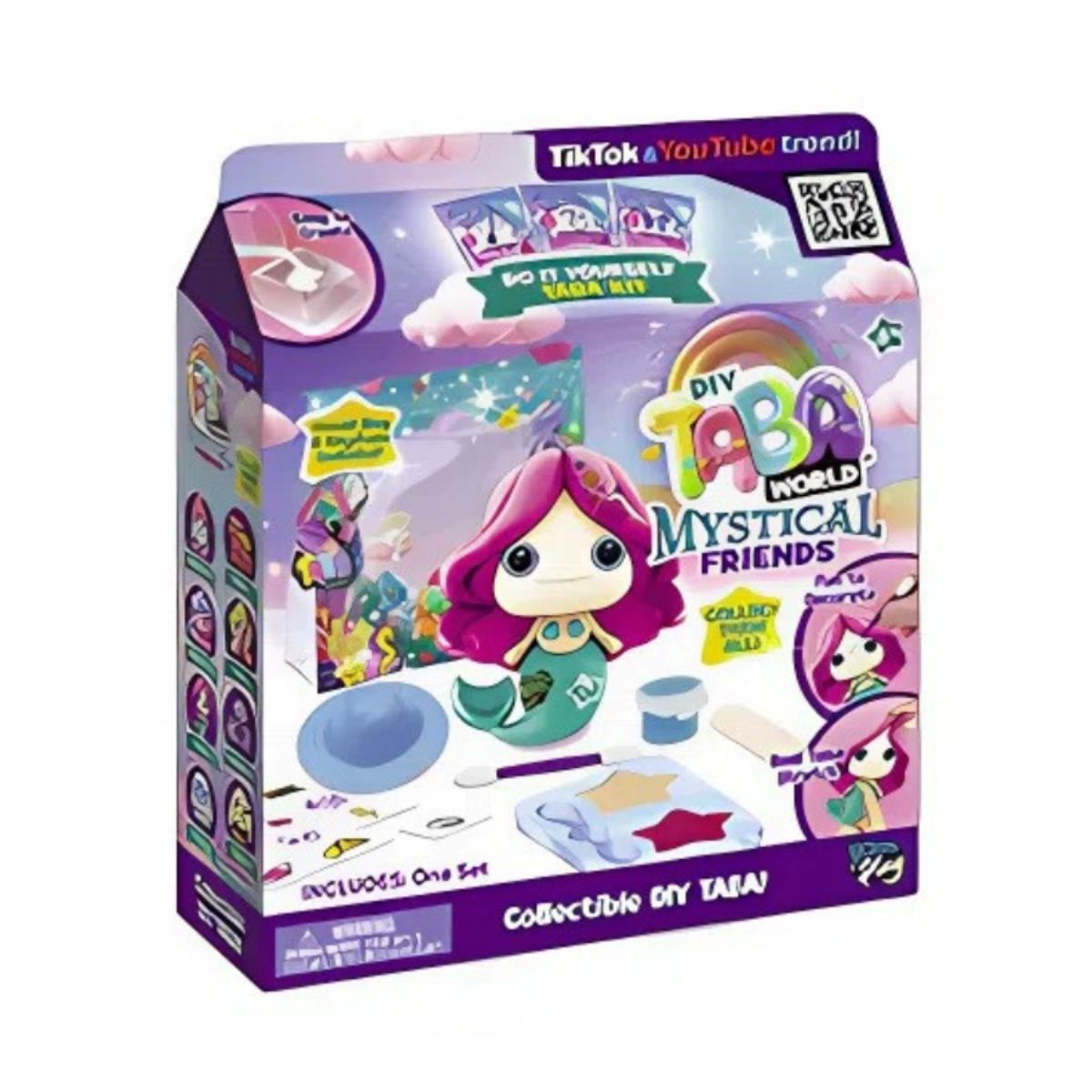 Đồ Chơi Bộ Làm Móc Khóa Squishy TabaWorld DIY-Nàng Tiên Cá OTHER GIRL BRANDS 855052-7L