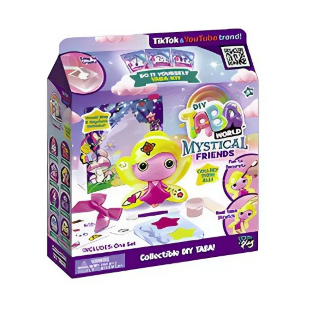 Đồ Chơi Bộ Làm Móc Khóa Squishy TabaWorld DIY-Nàng Tiên Luna OTHER GIRL BRANDS 855053-7L