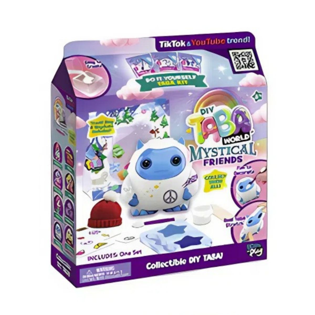 Đồ Chơi Bộ Làm Móc Khóa Squishy TabaWorld DIY-Người Tuyết OTHER GIRL BRANDS 855051-7L