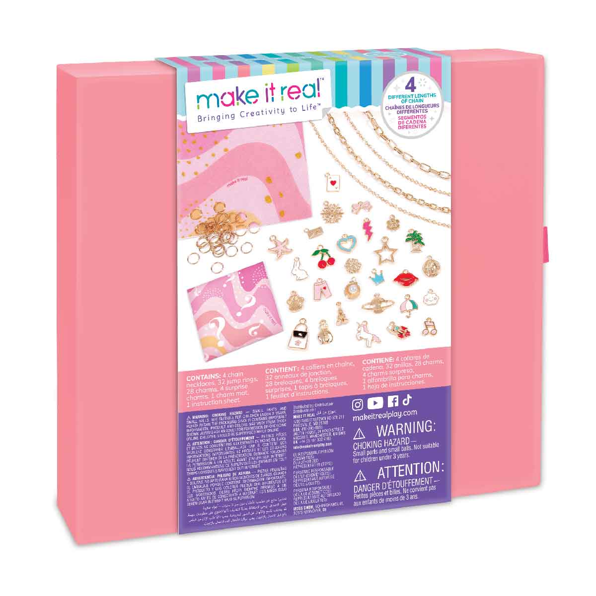 Đồ Chơi Bộ Làm Vòng Cổ DIY MAKE IT REAL 1719MIR