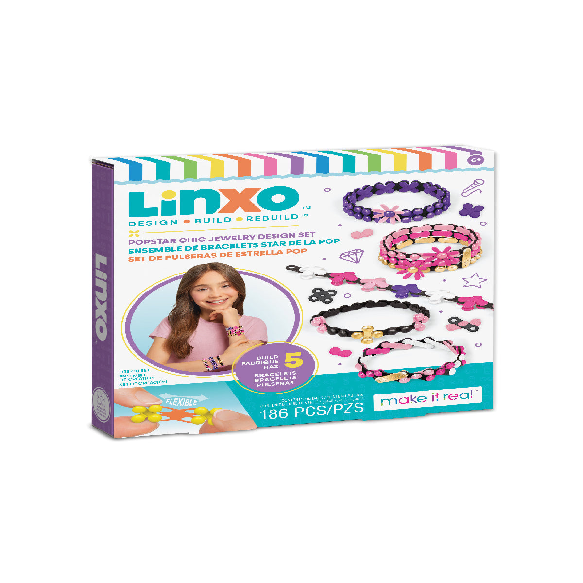 Bộ Làm Vòng Tay Kết Nối Linxo Cá Tính Make It Real 6113mir