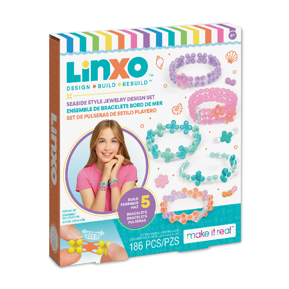 Bộ Làm Vòng Tay Kết Nối Linxo Rực Rỡ Make It Real 6112mir