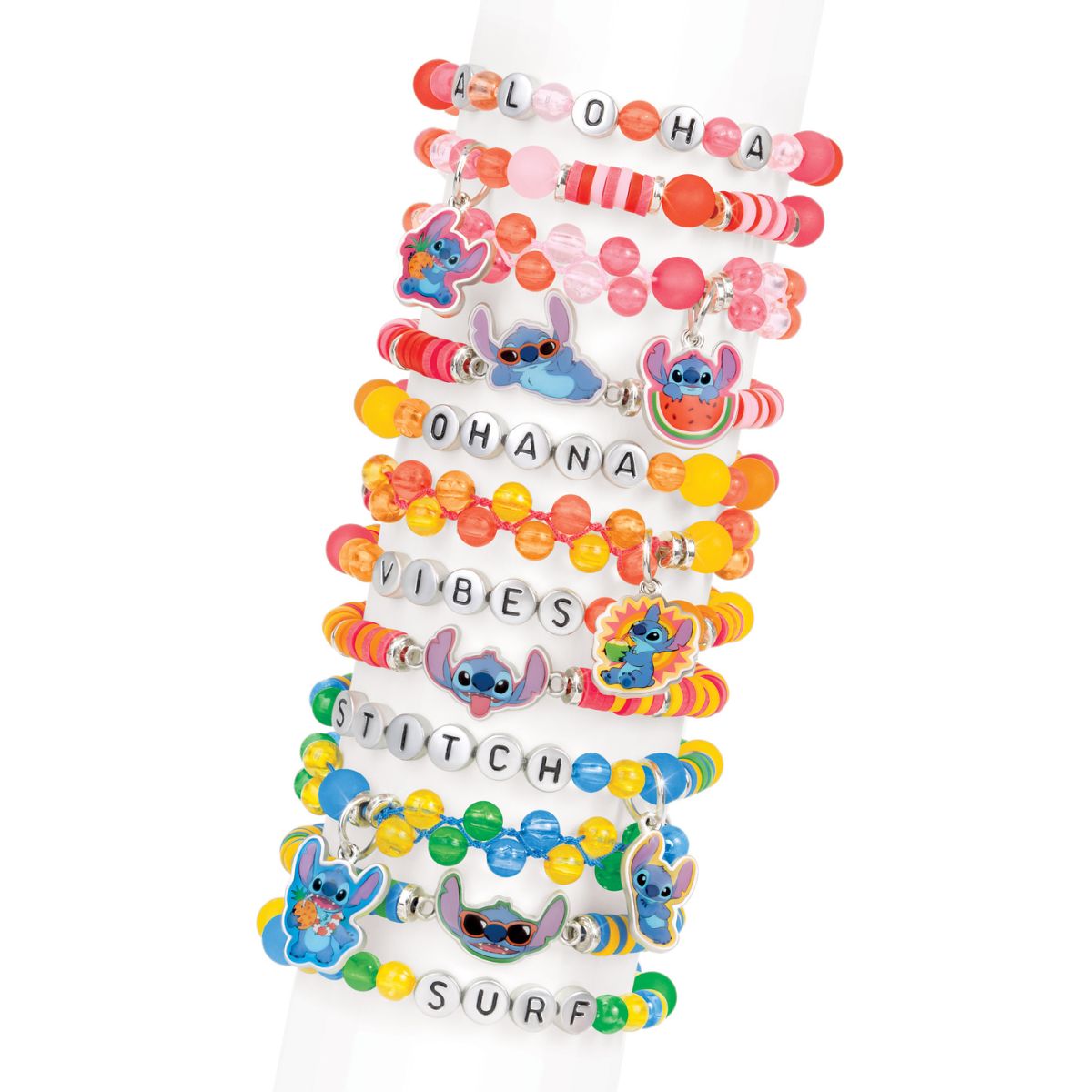 Đồ Chơi Bộ Làm Vòng Tay Stitch & Sách Tương Tác MAKE IT REAL 4232MIR