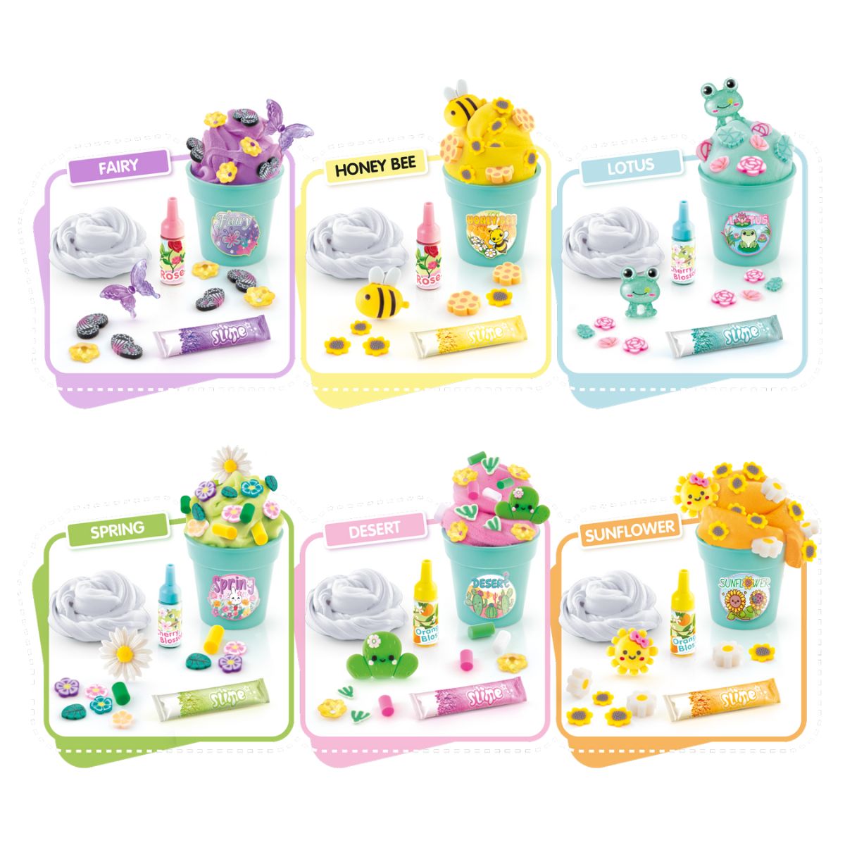 Đồ Chơi Bộ Làm Vườn Hoa Mini Bằng Slime STYLE4EVER SSC419