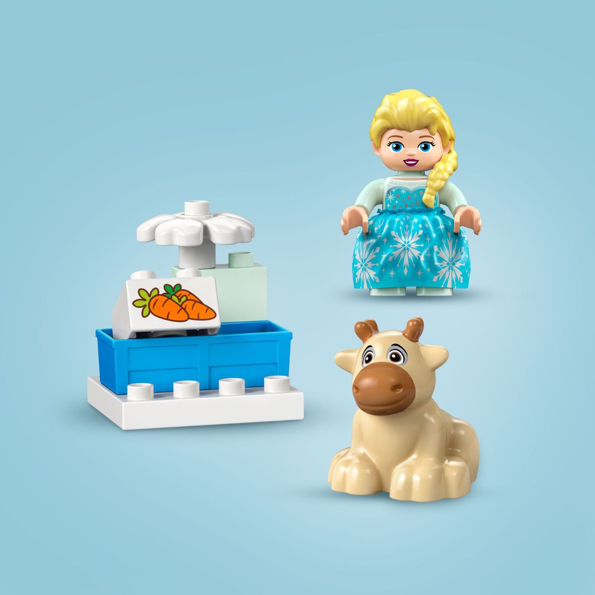 Bộ Lắp Ráp Bữa Tiệc Tại Lâu Đài Băng Giá Của Anna Và Elsa LEGO DUPLO 10455