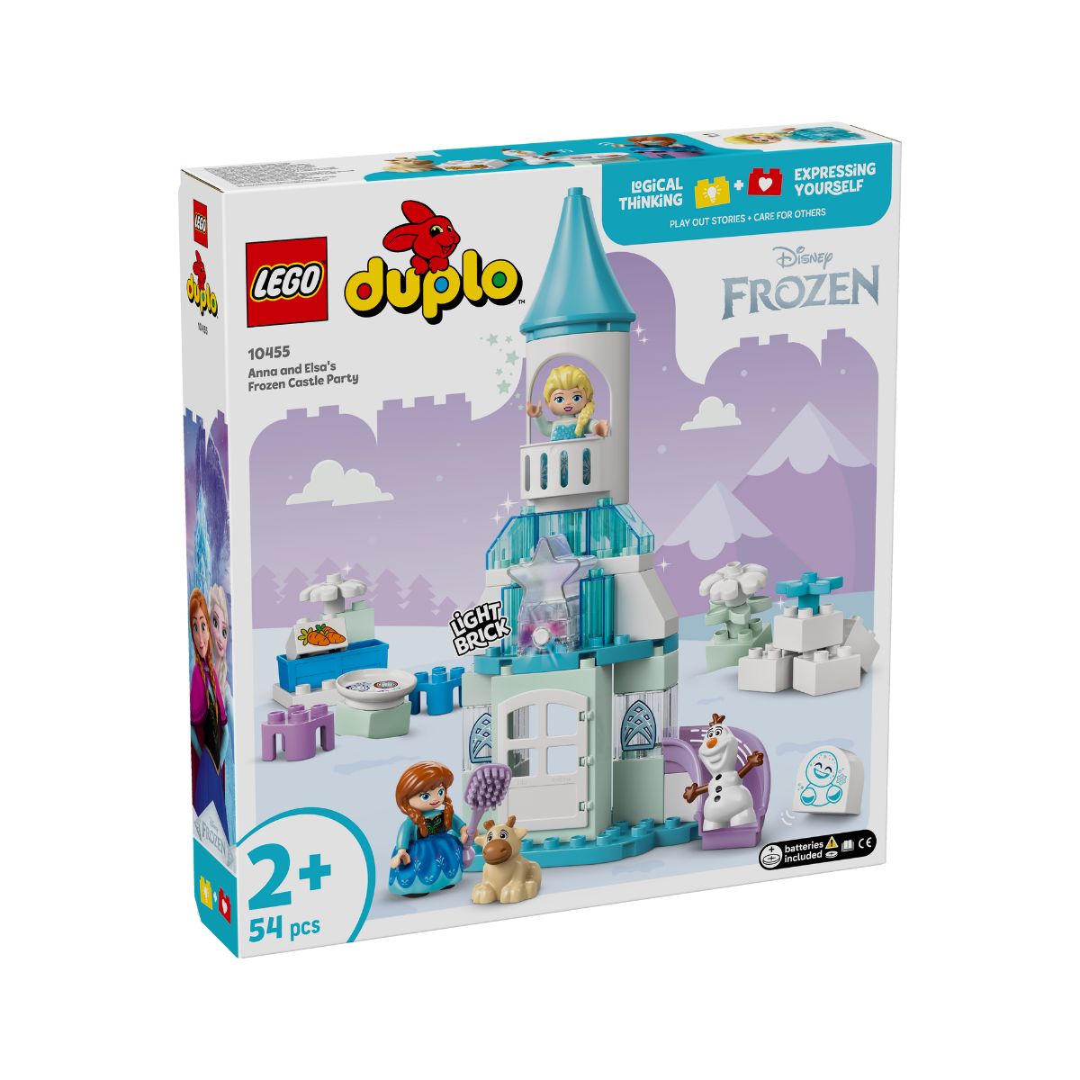 Bộ Lắp Ráp Bữa Tiệc Tại Lâu Đài Băng Giá Của Anna Và Elsa LEGO DUPLO 10455