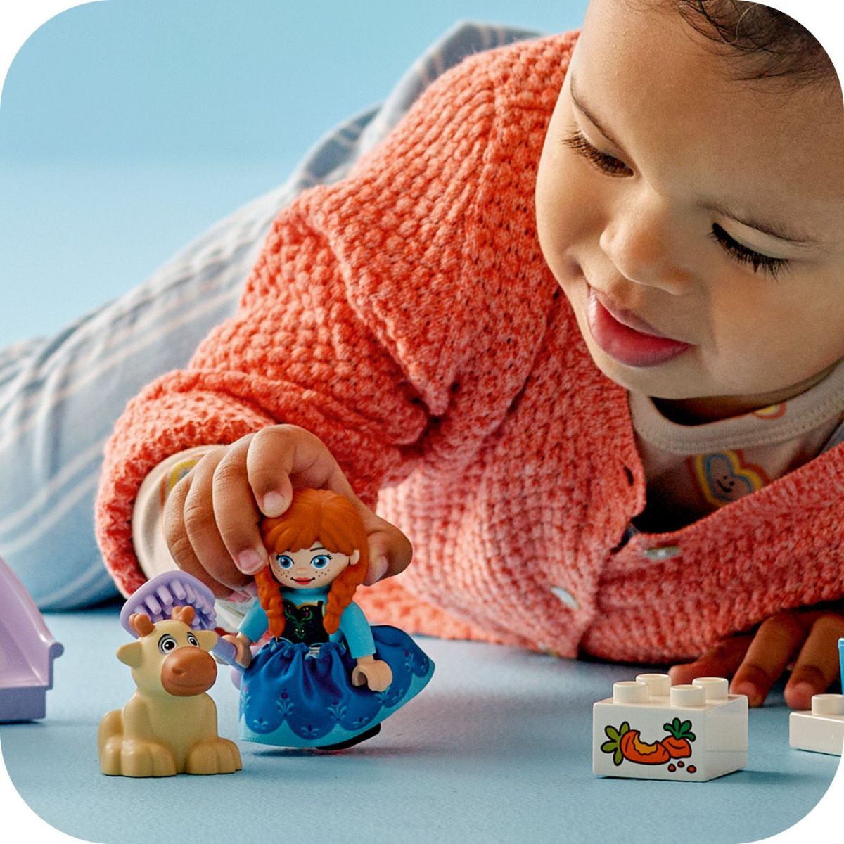 Bộ Lắp Ráp Bữa Tiệc Tại Lâu Đài Băng Giá Của Anna Và Elsa LEGO DUPLO 10455